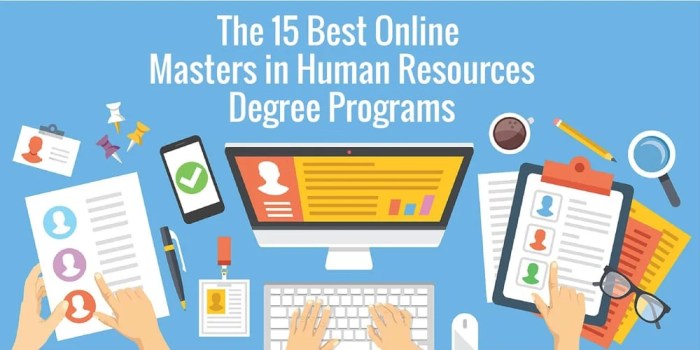 Masters human resources online degree programs degrees rank collegerank